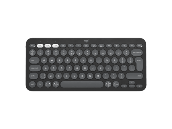 Logitech® K380s Pebble Keys 2 - TONAL GRAPHITE - US INT"L - BT