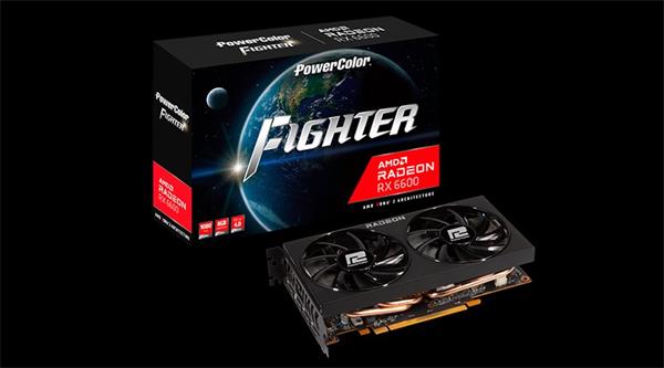 PowerColor Radeon RX 6600 Fighter 8GB/128bit GDDR6 3xDP HDMI 
