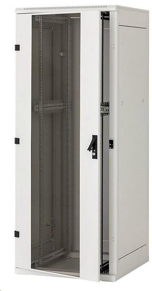 Triton 19" rozvádzač stojanový 42U/800x1100 dvojkrídové dv. Perf. 80%-6mm RAL7035