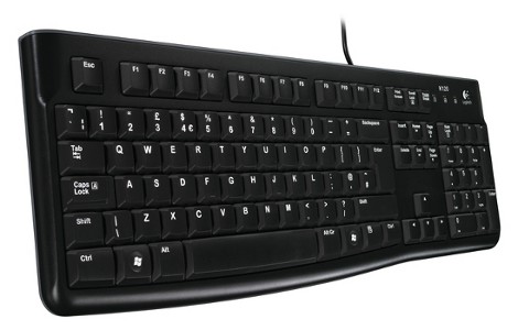 Logitech® K120 for Business keyboard - black - SK/CZ - USB