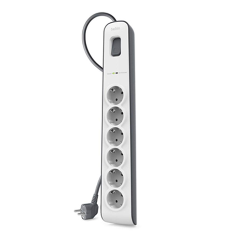 Belkin prepäťová ochrana BSV603 6 zásuviek, 2m kábel 