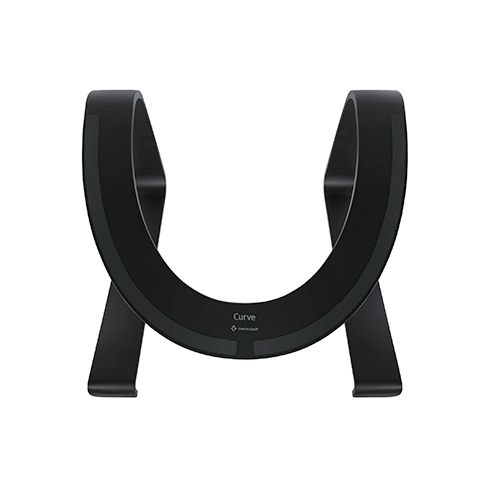 TwelveSouth stojan Curve pre MacBook - Matte Black Aluminium 