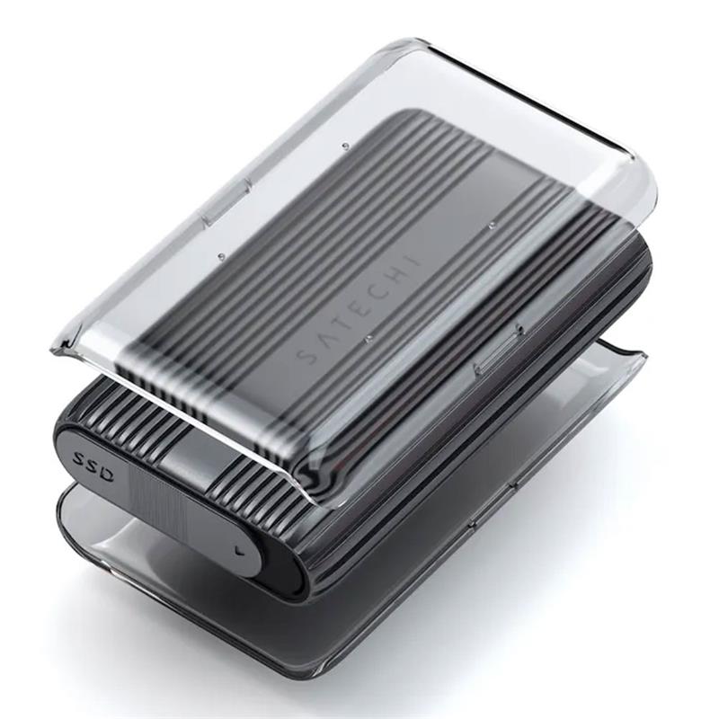 Satechi USB4 NVMe SSD Pro Enclosure - Space Gray Aluminium 