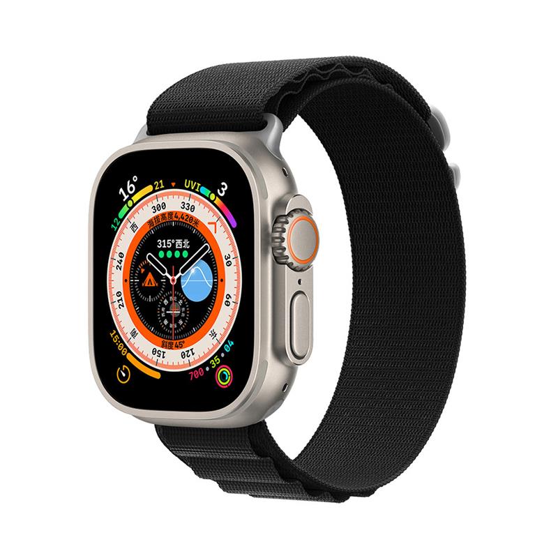 Devia remienok Deluxe Series Sport5 Nylon Braided Adjustable Band 40/41mm - Black 