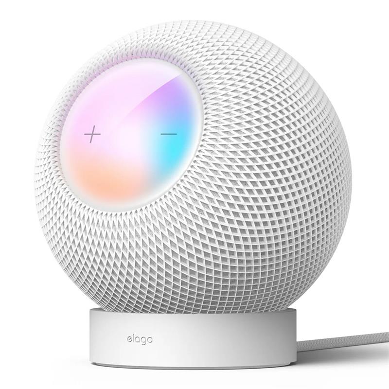 Elago Silicone Stand for HomePod Mini - White 