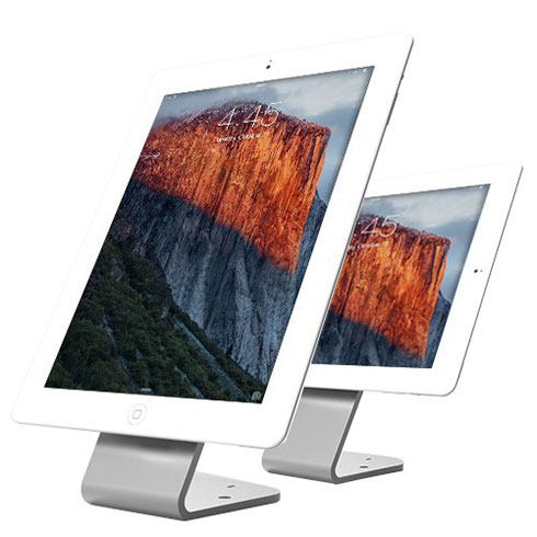 Compulocks HoverTab Security Tablet Stand, Silver 