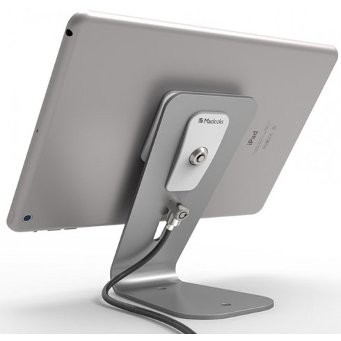 Compulocks HoverTab Security Tablet Stand, Silver 