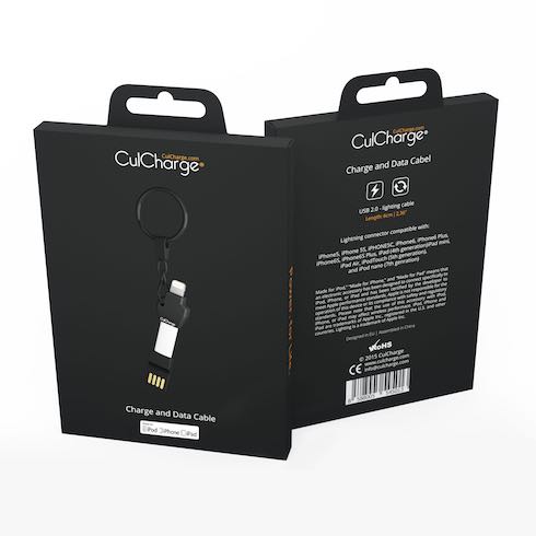 CulCharge Lightning kábel - prívesok  