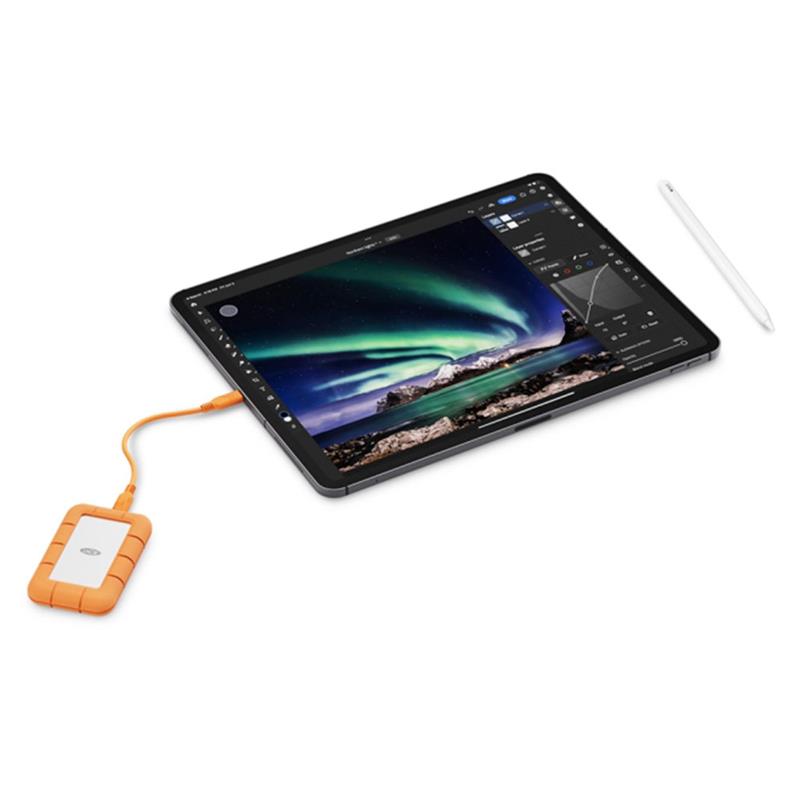 LaCie SSD 2TB Rugged Mini - Orange 
