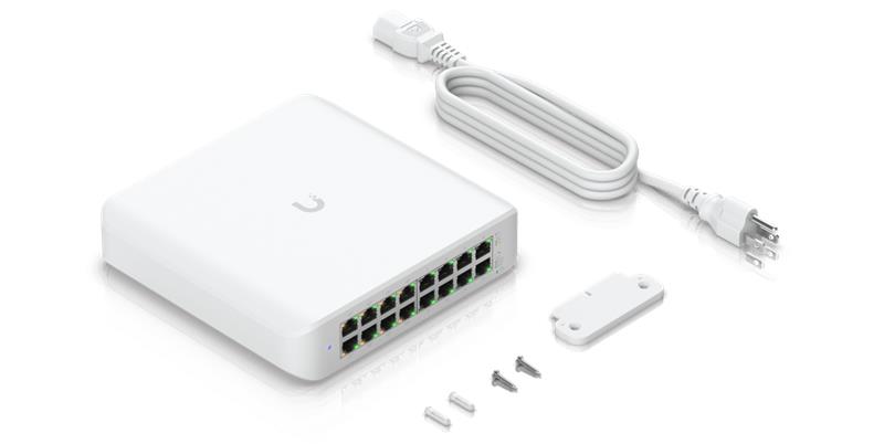 Ubiquiti UniFi switch Gen2 USW-Lite-16-POE  16x1000Mbps    POE/POE+ (45W) 