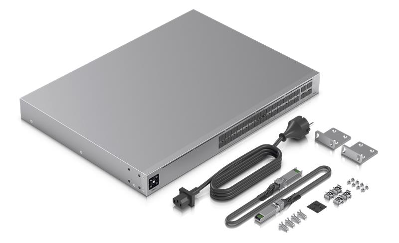 Ubiquiti UniFi switch Gen2 USW-Pro-Aggregation  28x10G SFP+ 4x25G SFP28 rack 