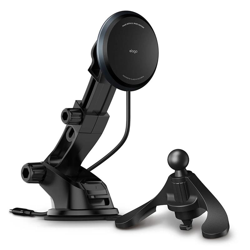 Elago MagSafe Phone Car Mount - Black 