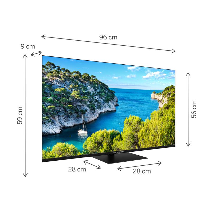 Thomson 43UG5C14 - 4K UHD Google TV 43" Direct LED 