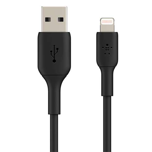 Belkin kábel Boost Charge USB-A to Lightning 1m 2pack- Black 