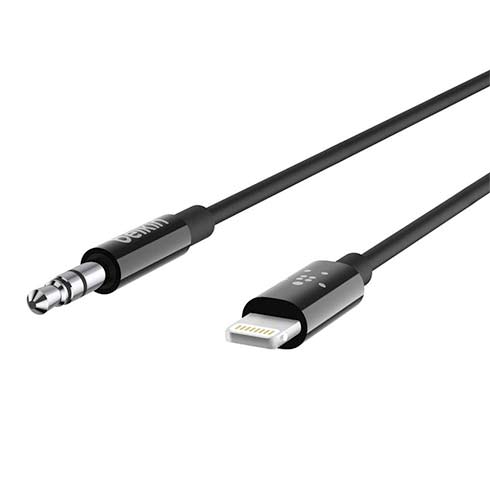 Belkin kábel Lightning - 3,5mm jack, 0,9m - Black 