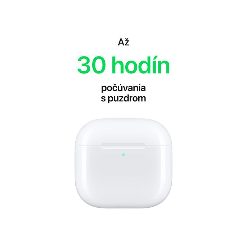 Apple AirPods (4. generácie) s aktívnym potlačením hluku 