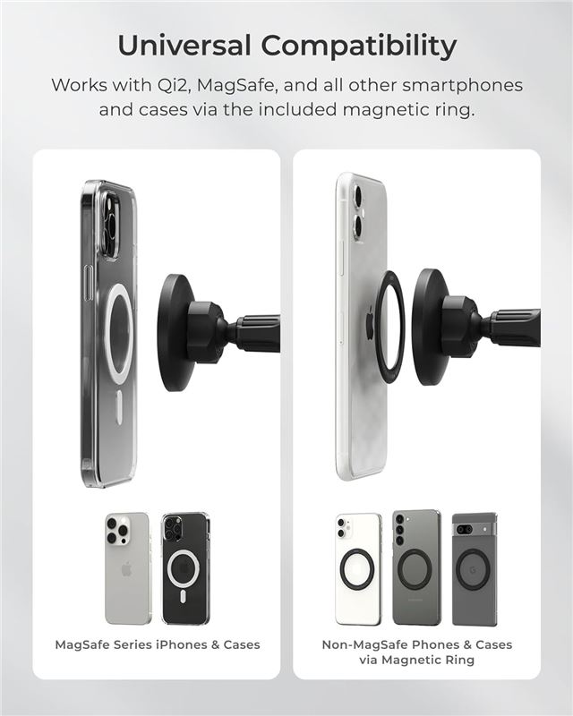 iOttie iTap 3 Magnetic Air Vent Mount - Black 