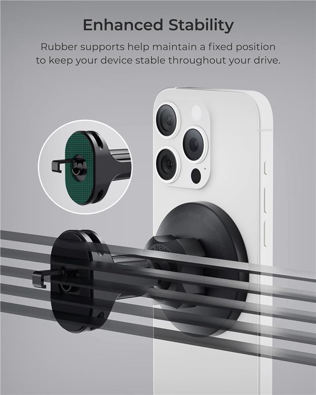 iOttie iTap 3 Magnetic Air Vent Mount - Black 