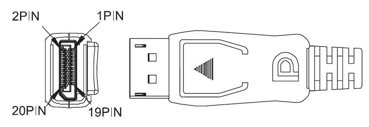 PremiumCord Optický DisplayPort 1.4 kabel M/M, pozlátené konekt. 50m 
