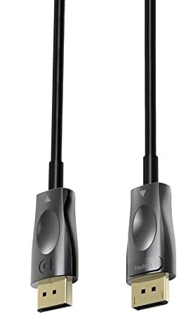 PremiumCord Optický DisplayPort 1.4 kabel M/M, pozlátené konekt. 50m 