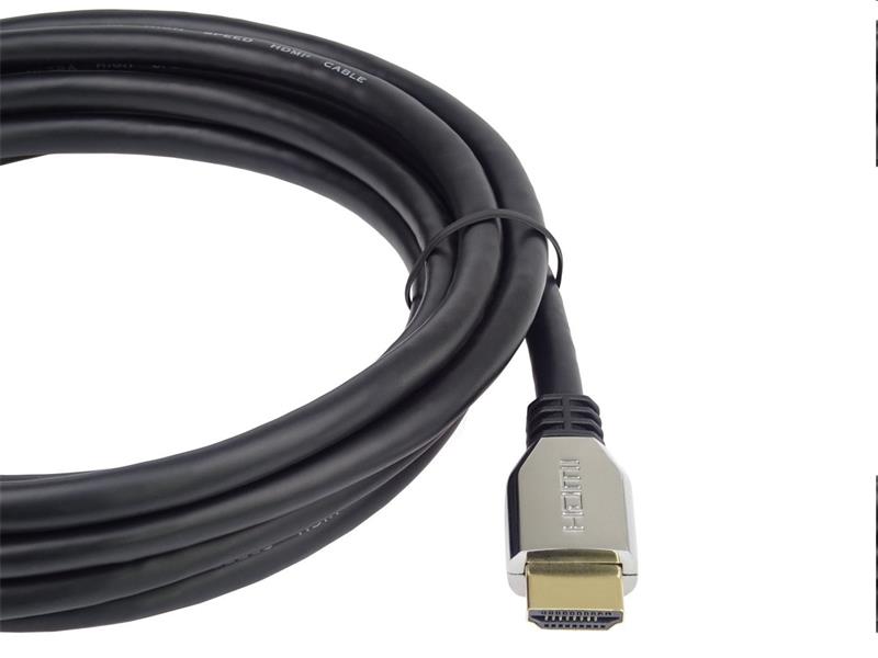 PremiumCord ULTRA HDMI 2.1 High Speed + Ethernet kábel 8K @ 60Hz, pozlátené 3m 