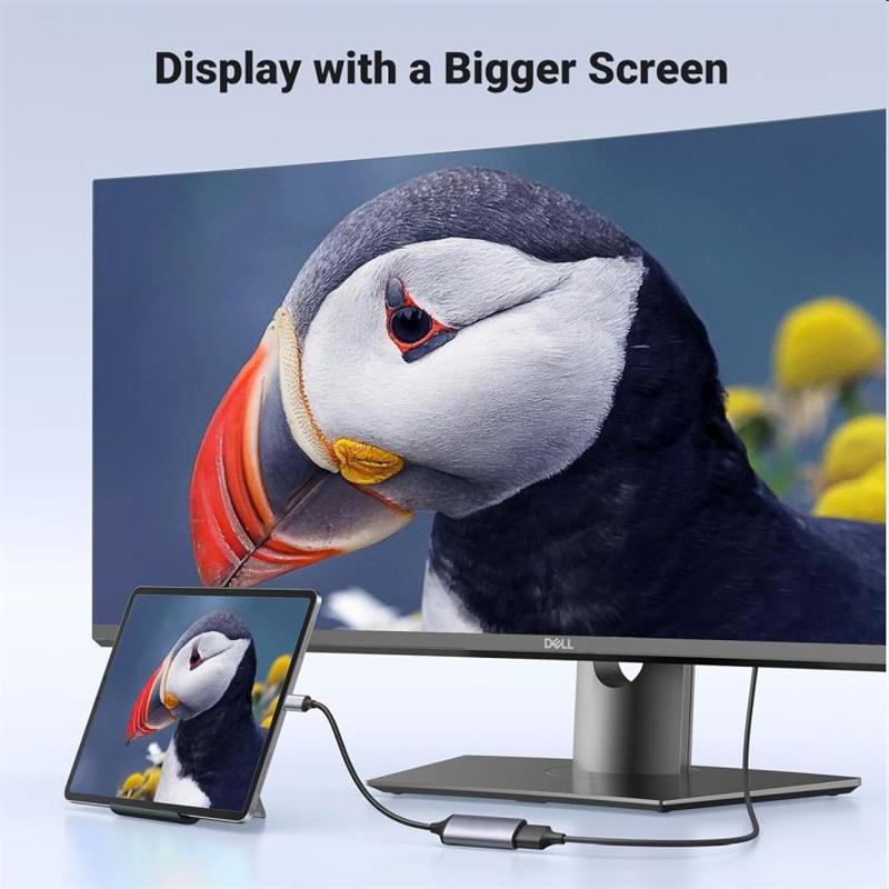 PremiumCord Adaptér USB-C na HDMI 8K @ 60Hz, 4K@144Hz Aluminium 