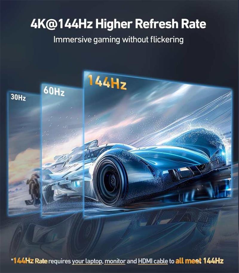 PremiumCord Adaptér USB-C na HDMI 8K @ 60Hz, 4K@144Hz Aluminium 