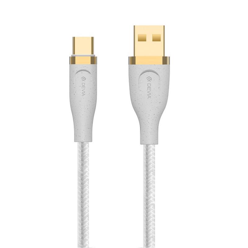 Devia kábel USB-A to USB-C Star Series Cable 1.2m - White 