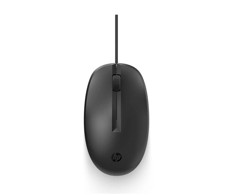 HP myš - 125 USB Mouse, drôtová 