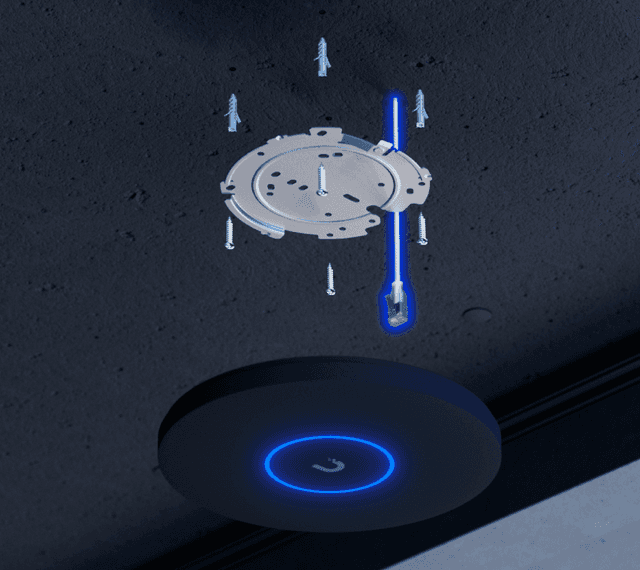 Ubiquiti UniFi AP 7 Pro-XGS   WiFi7  (688/8600/5800Mbps)  čierna 