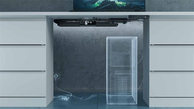 ARCTIC UnderDesk PC Senza 5500GT - AMD Ryzen 5 5500GT, 16GB RAM, 1TB SSD, W11H 