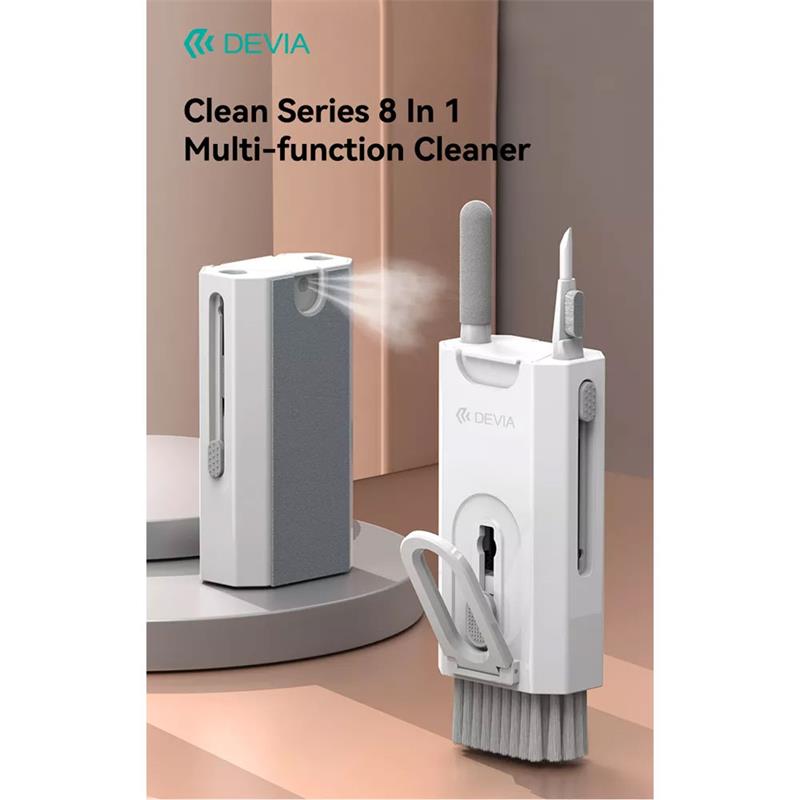 Devia Clean Series 8 in 1 Multi-function Cleaner - White 
