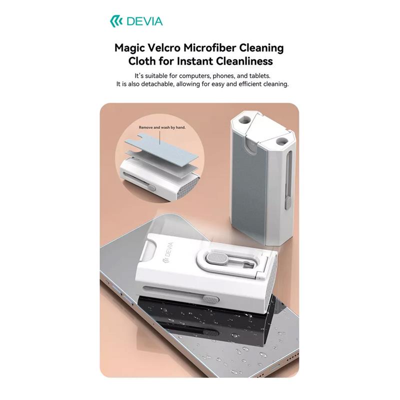 Devia Clean Series 8 in 1 Multi-function Cleaner - White 