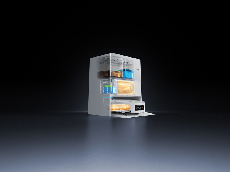 Dreame Aqua10 Ultra Roller Complete biely, robotický vysávač 