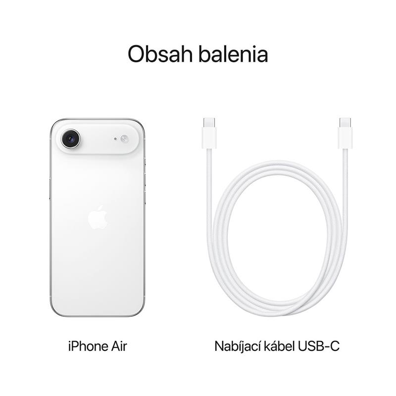 iPhone Air 256GB Oblačná biela 