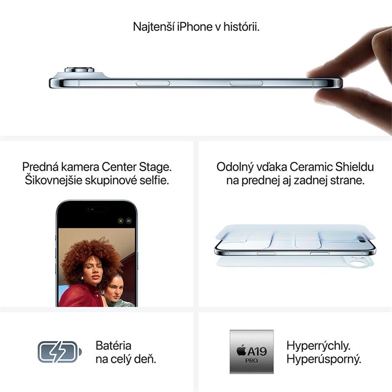 iPhone Air 256GB Nebeská modrá 