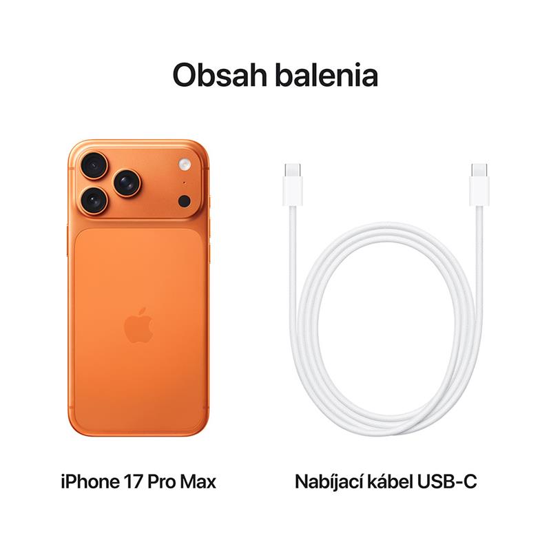 iPhone 17 Pro Max 2TB Kozmická oranžová 