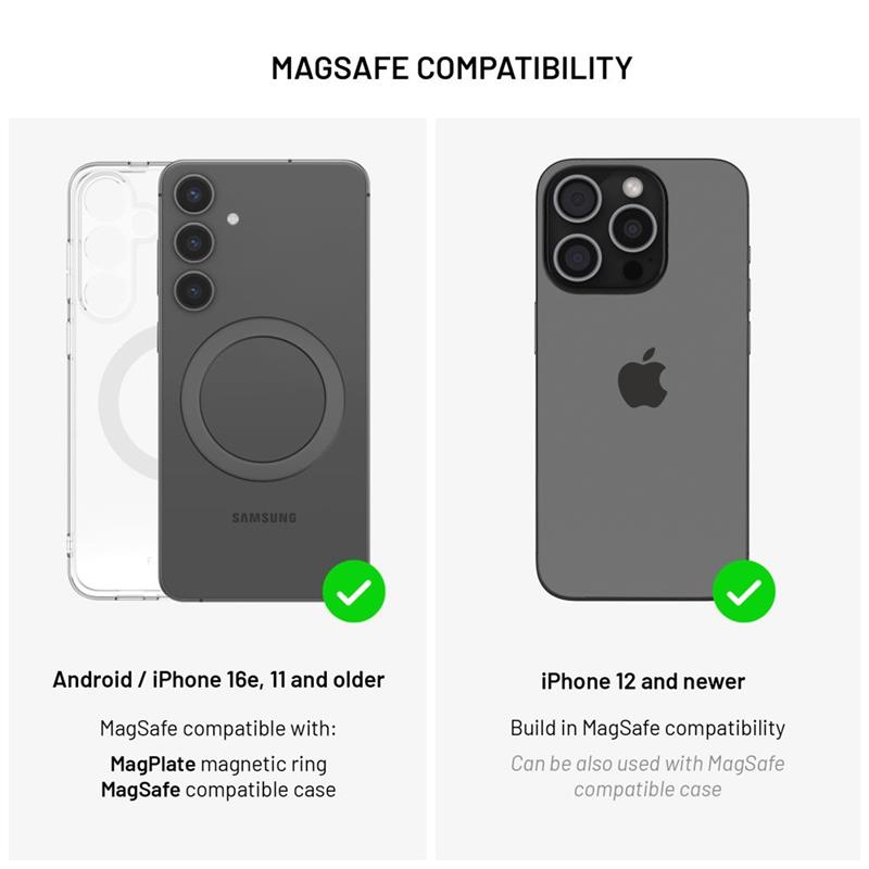 FIXED Creator Flexibilný statív s magnetickým držiakom na telefón, s podporou MagSafe, čierny 