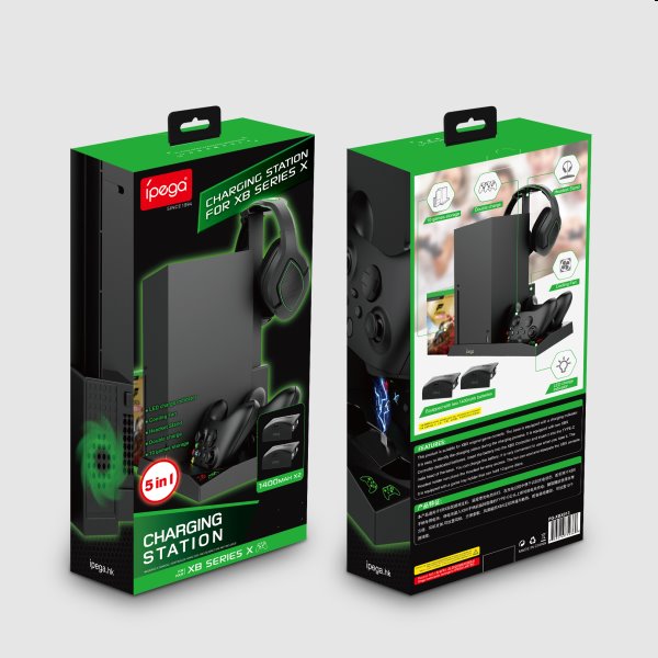 iPega Xbox Series X, Wireless controller, Wireless headset dock 