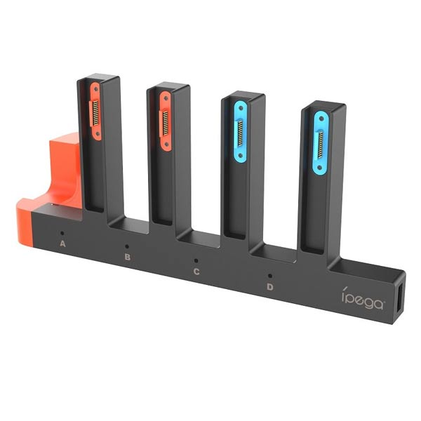 iPega SW2185 Nabíjacia Stanica pre JoyCon Ovládače Nintendo Switch 2, black 