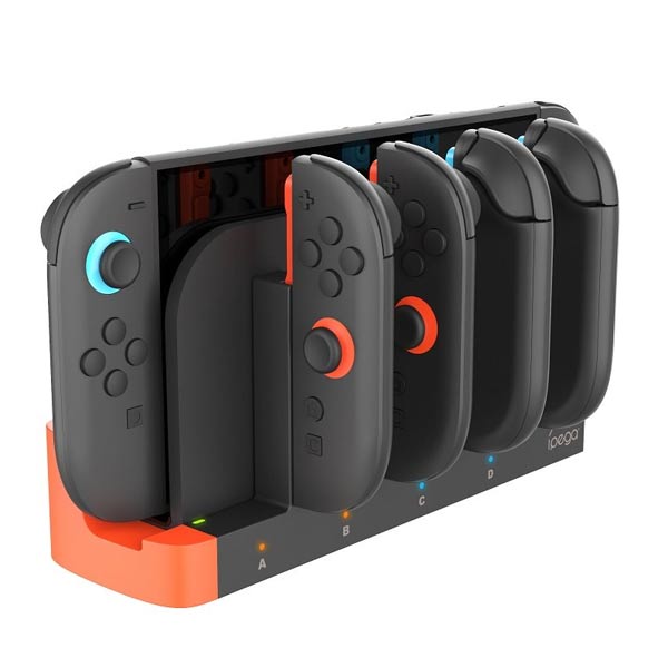 iPega SW2185 Nabíjacia Stanica pre JoyCon Ovládače Nintendo Switch 2, black 