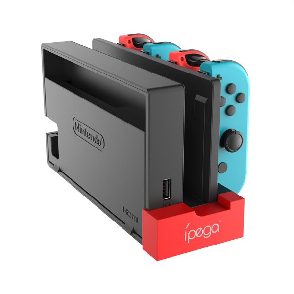 iPega 9186 charging dock for Nintendo Switch Joy-con, black 