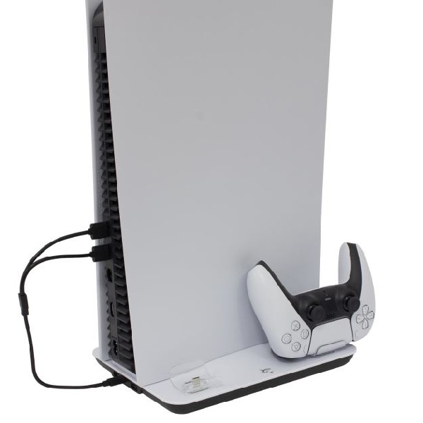 White Shark GUARD cooling pad/stand + 2x charging stations for Playstation 5 