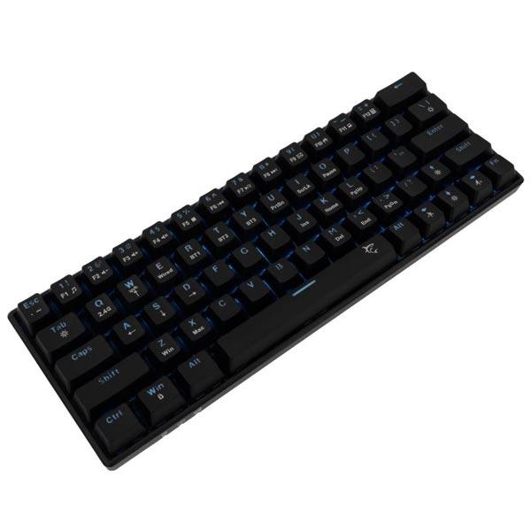 White Shark Mechanical gaming keyboard KAIKEN, US, red switch, black 