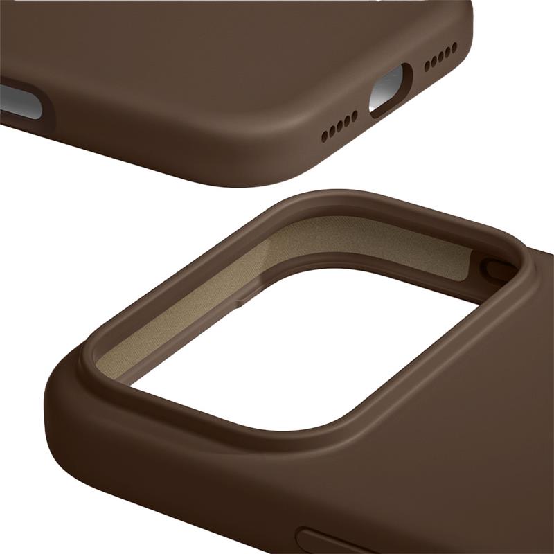 iDeal Silicone Case MagSafe iPhone 17 Pro Mocha Mousse 