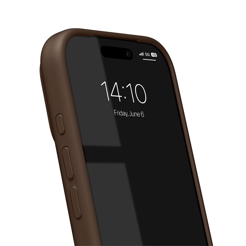 iDeal Silicone Case MagSafe iPhone 17 Pro Mocha Mousse 