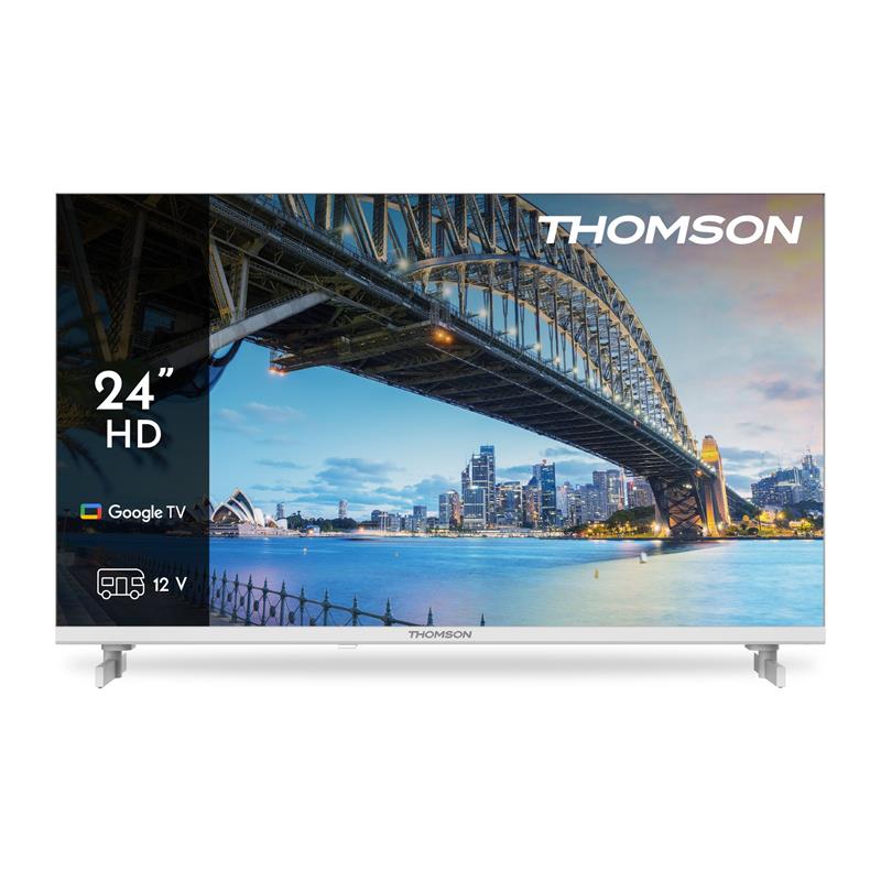 Thomson 24HG2S15CW - 24" HD, Google TV, LED, 12V, biely 