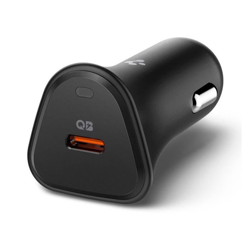 Spigen nabíjačka do auta Essential EV301 30W - Black 