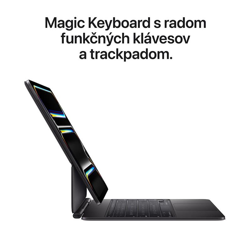 iPad Pro 13" Wi-Fi 2TB štandardné sklo - Strieborný (2025) 