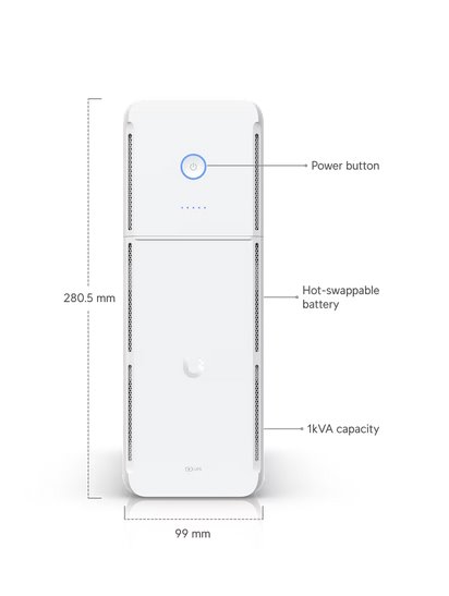 Ubiquiti UniFi UPS-TOWER   záložní zdroj 1000VA/600W 10xIEC tower 